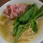 自家製麺 うろた - 五種の貝だしラーメン750円