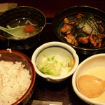 鳥元 - 鶏みぞれ定食　820えん