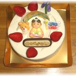 Akai Ribon - 赤いリボン「こどもの日」のホールケーキ