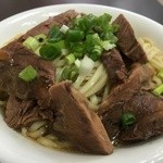 Gang Yuan Beef Noodle Restaurant - 牛肉拌麵(2016年5月、110NT$、約440円)