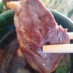 しのうち - 大きく厚めな鴨肉がゴロゴロ♪