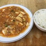 老家福餐廳 - 2016年5月の麻婆豆腐(110NT$、約440円)