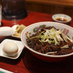 天一 - 牛肉飯(搾菜付)☆