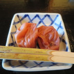 石葉 - 梅干しアップ