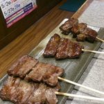 Hakken Den - 牛ロース焼肉たれ２８０円、牛タン２８０円