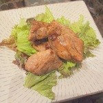 魚･食･笑 ちょうど - まぐろほほ肉の漬け焼き