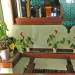 Rue Favart - １F→２F 階段上吹き抜け部分