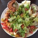 カメイノ食堂 - タコライス　混ぜた後