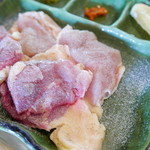 ろばたやき山ろく - 地鶏焼き（塩）