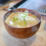 ろばたやき山ろく - ダゴ汁でほっとする