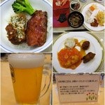 ロイヤルホテル - 〆のみかりんこ丼/生ビール￥760/夫の夕食/中華系/ドリンクの注文の仕方