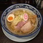 すなお軒 - 魚介塩ラーメン（750円）