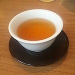 中国料理 百楽 - 食後にジャスミン茶