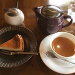 わをん - ケニア山紅茶とチーズケーキ