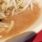 ラーメン二郎 - スープ