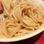 ラーメン二郎 - 麺