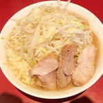 ラーメン二郎 - 小ラーメン＋ヤサイニンニク