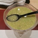 季節料理 成 - 冷たい、茶碗蒸し、
      アボカドのソース掛け