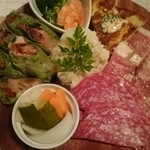 大衆わいん酒場 のらくら - 前菜盛り合わせ