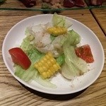 地鶏焼とり 高や - サラダ♪