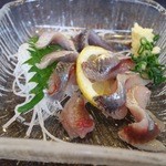 養老乃瀧 - イワシ刺   ¥320