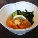 養老乃瀧 - ホヤ酢   ¥350