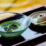 茶寮 汐入 - 料理写真:冷抹茶セット
