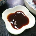 愛南 市場食堂 - 甘い刺身しょうゆ