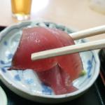 愛南 市場食堂 - どうですか透明感ありますよね。