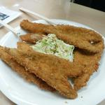 愛南 市場食堂 - はらんぼのフライ。