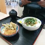 愛南 市場食堂 - 深浦マダイのごまだれ丼大盛り。