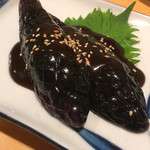 焼き鳥春 - ただの優しさナス味噌田楽。