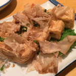 焼き鳥春 - お酒に合う油あげネギ味噌