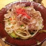 山形蕎麦と串揚げのお店 焔蔵 - 海鮮焼きうどん