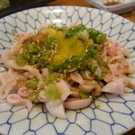 居酒屋こんちゃん - 黄身を崩して