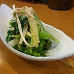 居酒屋こんちゃん - 春野菜のごま和え