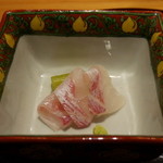 豪龍久保 - 鯛（淡路）の造里