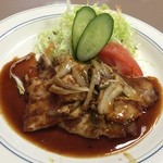 ブラジル - ポークしょうが焼き　アップ