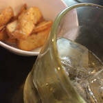 百飲 - 手近に出てた芋をとりあえず。