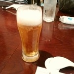 真 - ビール500円