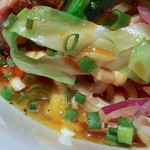 アジトイズム - 【イレギュラー】春キャベツ・脂 feat. ajitoのまぜそば 玉子なし ちょい辛Ver.（800円）