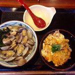 丸亀製麺 - “ あさりうどん ” セット(◍ ´꒳` ◍)b