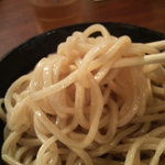 つけめん　いちよし - 麺アップ