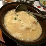 Hamayuu - 蟹とふわ湯葉のあんかけ飯