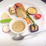 有機&自然栽培野菜のサラダ