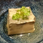 はしもと - 2016.5.10お通しごま豆腐