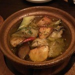 せたカフェキッチンぷらす - 牡蠣のアヒージョ（980円）