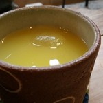 風遊斎 - シークヮーサージュース(300円)です。2016年4月