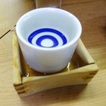 煮込 蔦八 - 熱燗(二杯目)