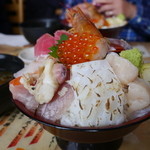 おかせい - 女川丼・大盛り（１６００円）